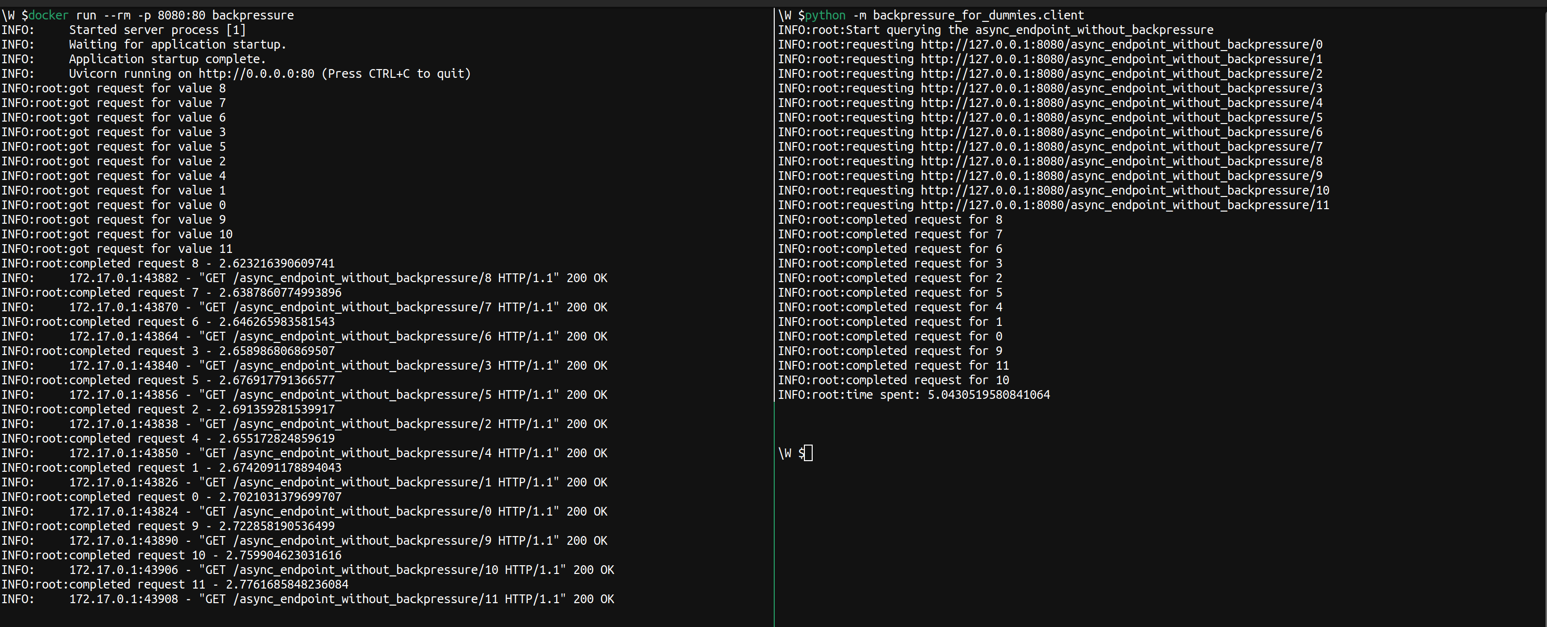 endpoint async no backpressure